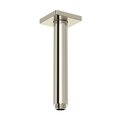 Rohl 7 Reach Ceiling Mount Shower Arm With Square Escutcheon 70527SAPN